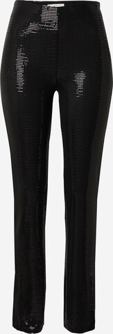 Bootcut Pantalon 'Kitty' LeGer by Lena Gercke en noir : devant