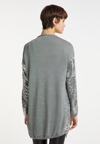 myMo at night Knit cardigan in Grey