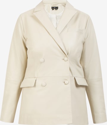 faina - Blazer en blanco: frente