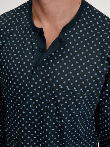 CALIDA Pyjama kort in Blauw