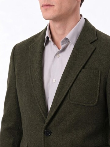 ALLTHEMEN Regular fit Suit Jacket 'Morgenglut' in Green