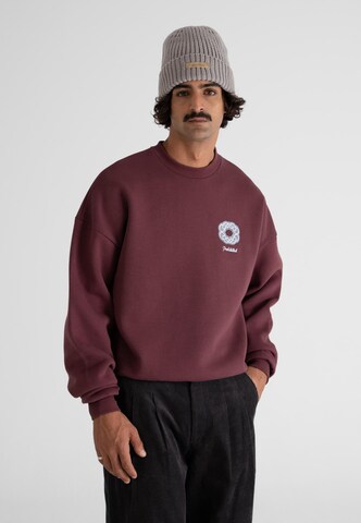 Prohibited Sweatshirt 'Legacy' in Purple: front
