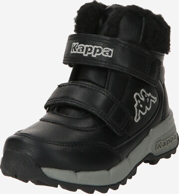 KAPPA Snowboots 'TAPIWA' i sort: forside