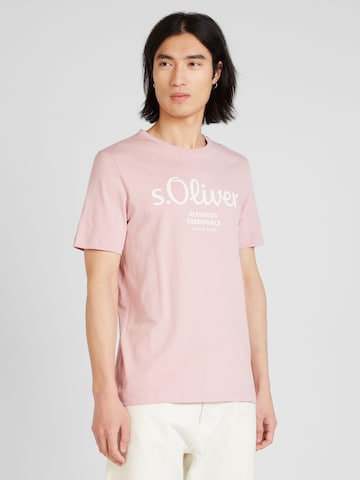 T-Shirt s.Oliver en rose : devant