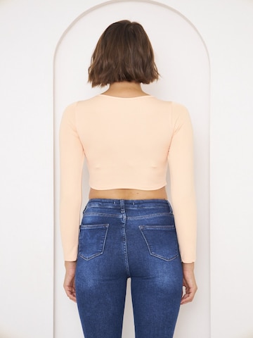 T-shirt WOMAN VISION en orange