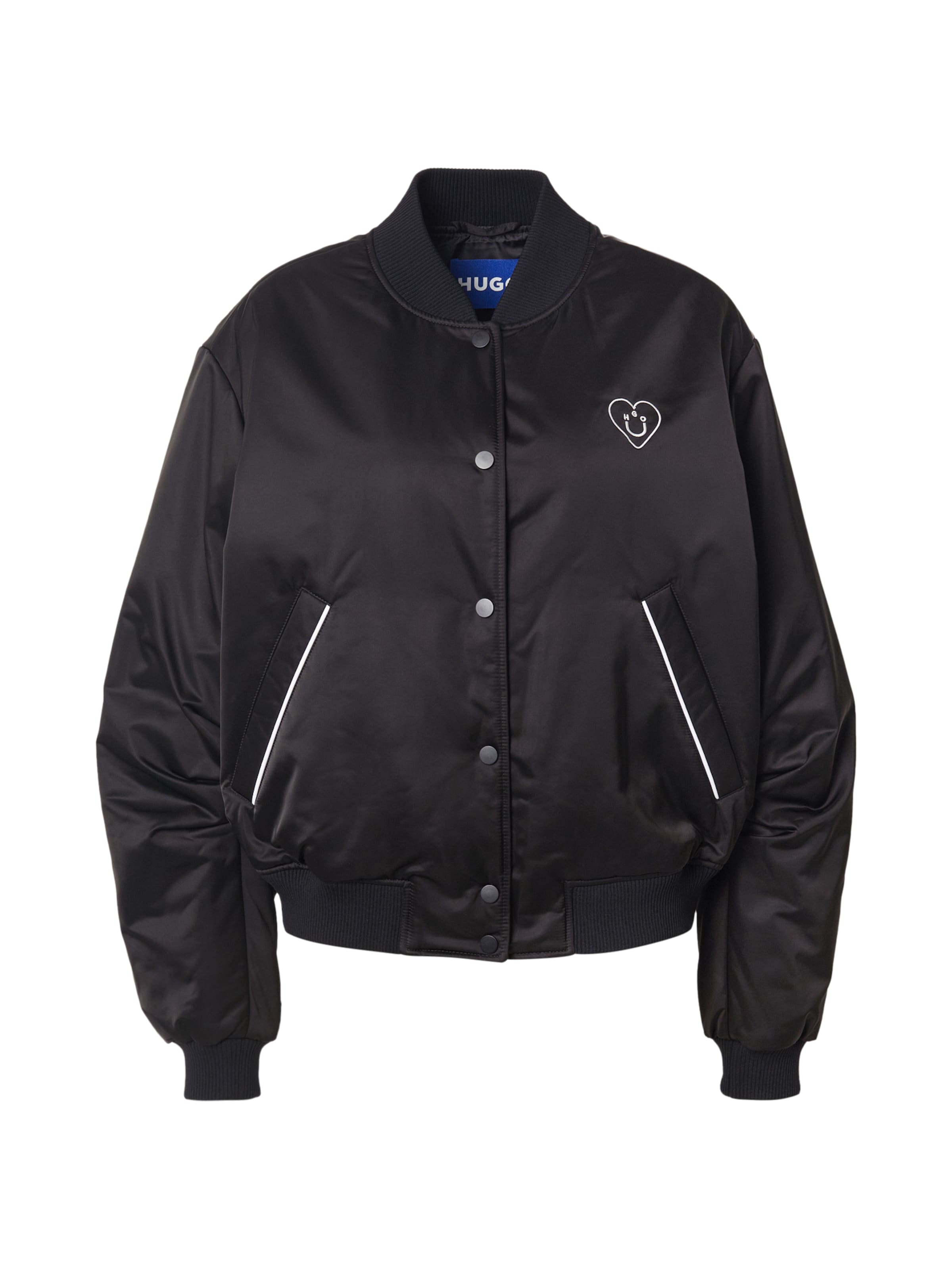 HUGO Jacke 'Felinah' in Schwarz: Vorderseite