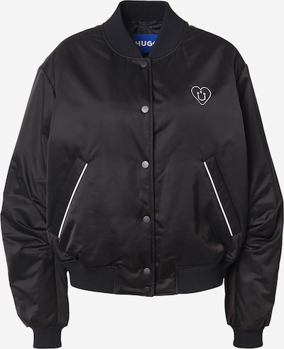 Demisezoninė striukė 'Felinah' iš HUGO, spalva – juoda / balta, Prekių apžvalga