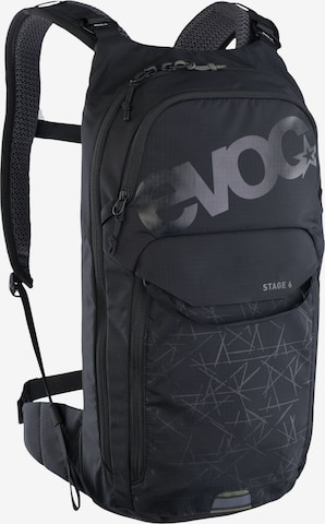 EVOC Rucksack 'STAGE 6 + HYDRATION BLADDER 2' in Schwarz: Vorderseite
