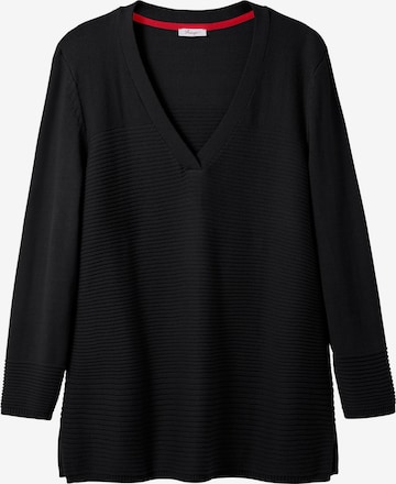 Pull-over SHEEGO en noir : devant