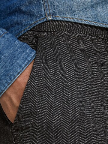 JACK & JONES Slimfit Chino hlače 'Marco Connor' | siva barva