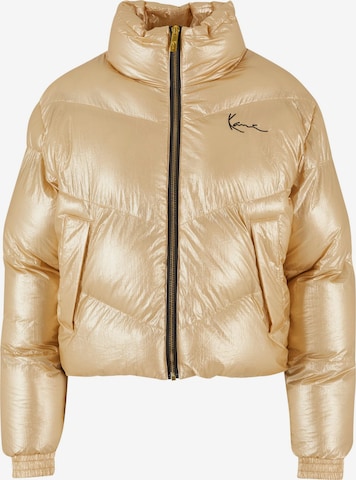 Karl Kani Winter Jacket in Yellow: front