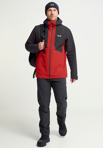 JACK WOLFSKIN Performance Jacket in Red