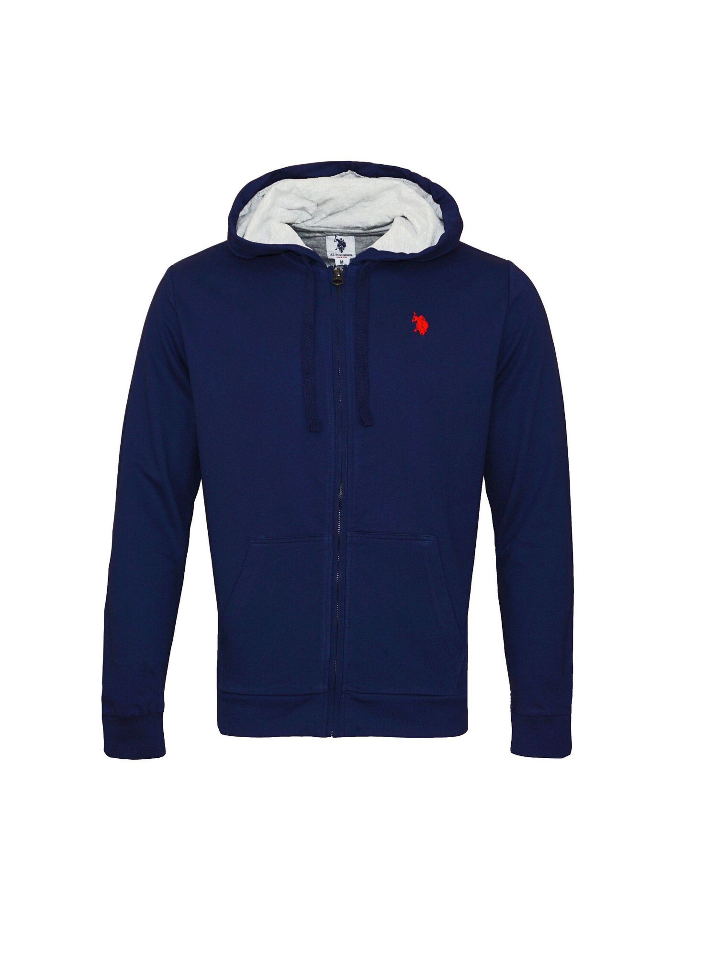 U.S. POLO ASSN. Sweatjacke in Blau: Vorderseite