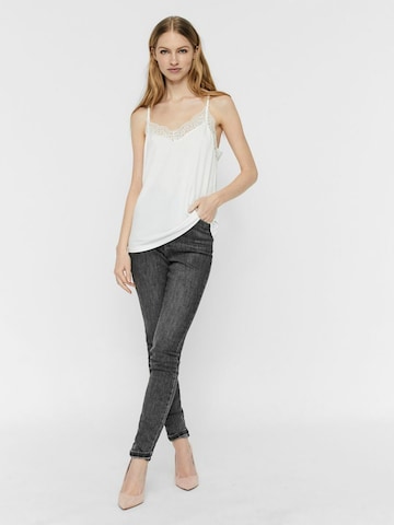 VERO MODA Bluse 'Ana' i hvid: forside