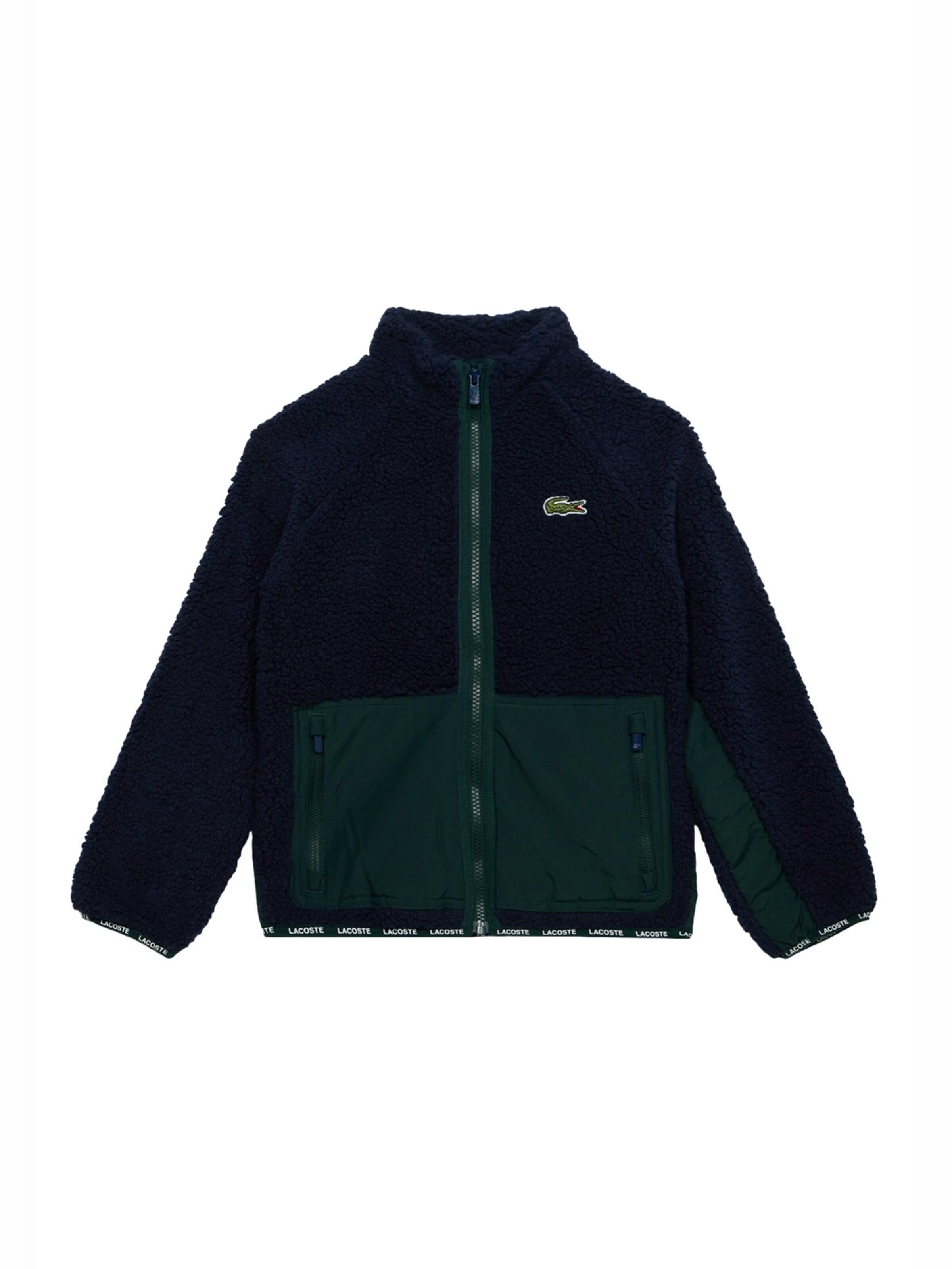 LACOSTE Fleecejacke‌ in Blau: Vorderseite