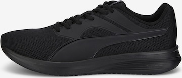 Chaussure de course 'Transport' PUMA en noir : devant