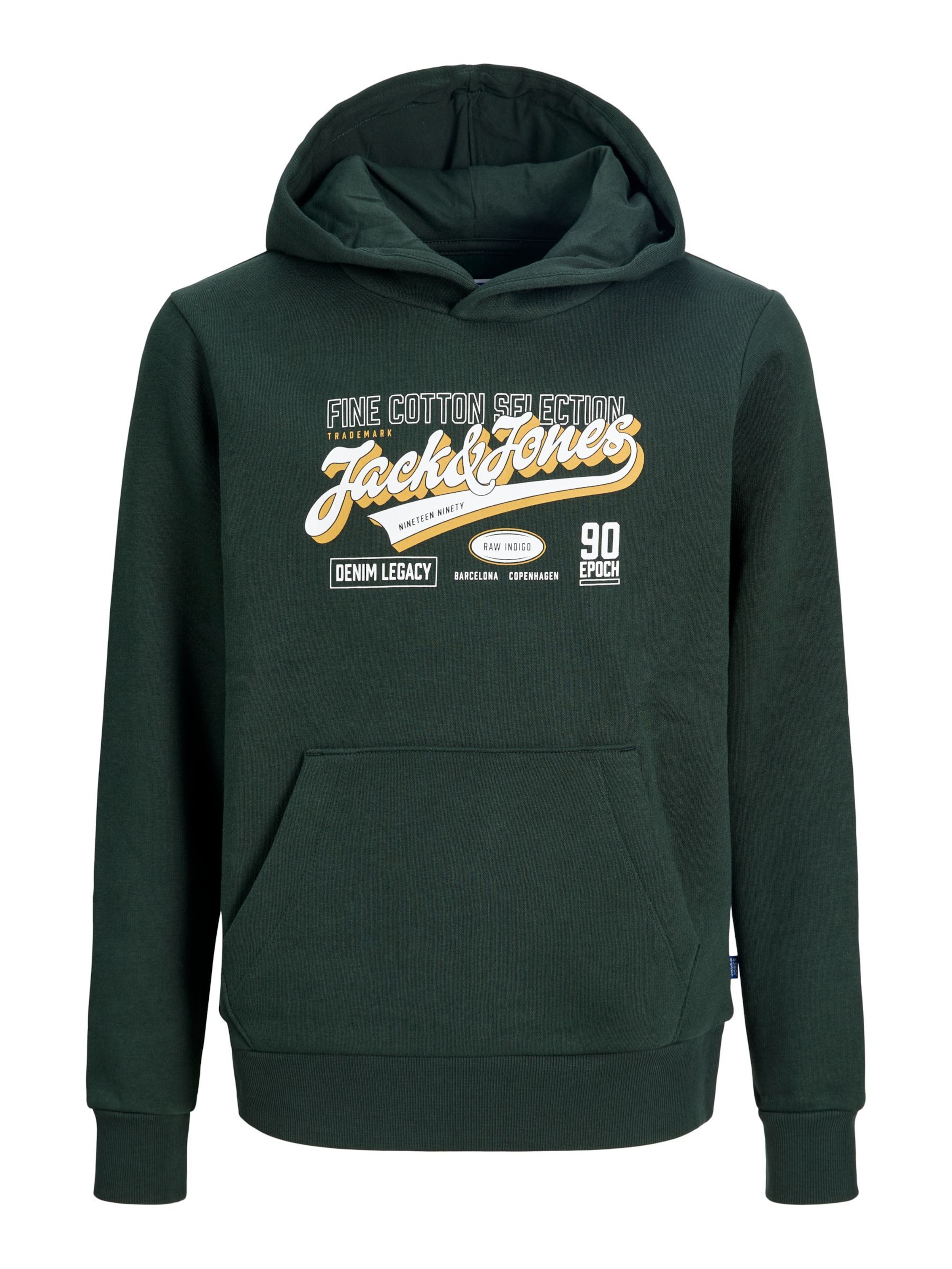 Jack & Jones Junior Bluza w kolorze zielony: przód