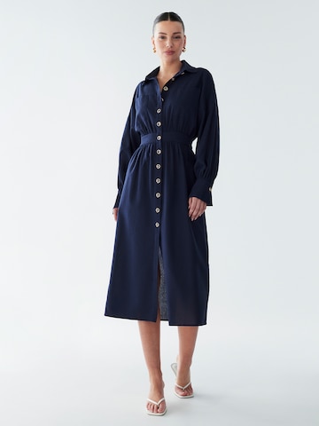 Robe-chemise 'Lola' BWLDR en bleu