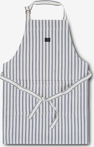 Lexington Apron in Blue: front