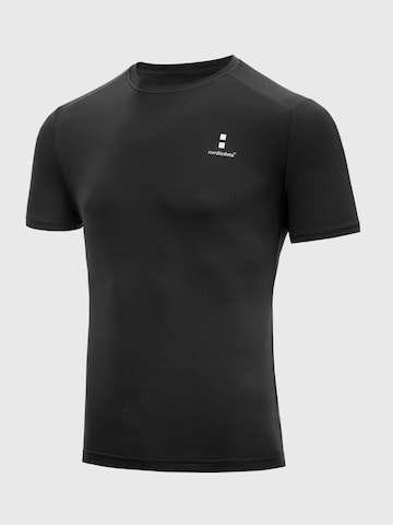 nordicdots Funktionsshirt‌‌ in Schwarz: Vorderseite