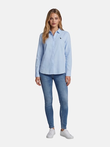 Chemisier U.S. POLO ASSN. en bleu
