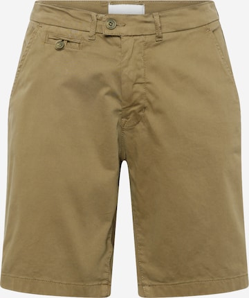 Casual Friday Chino in Groen: voorkant