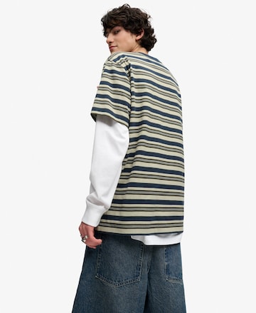 T-Shirt 'Bench x Superdry & Co' BENCH en vert