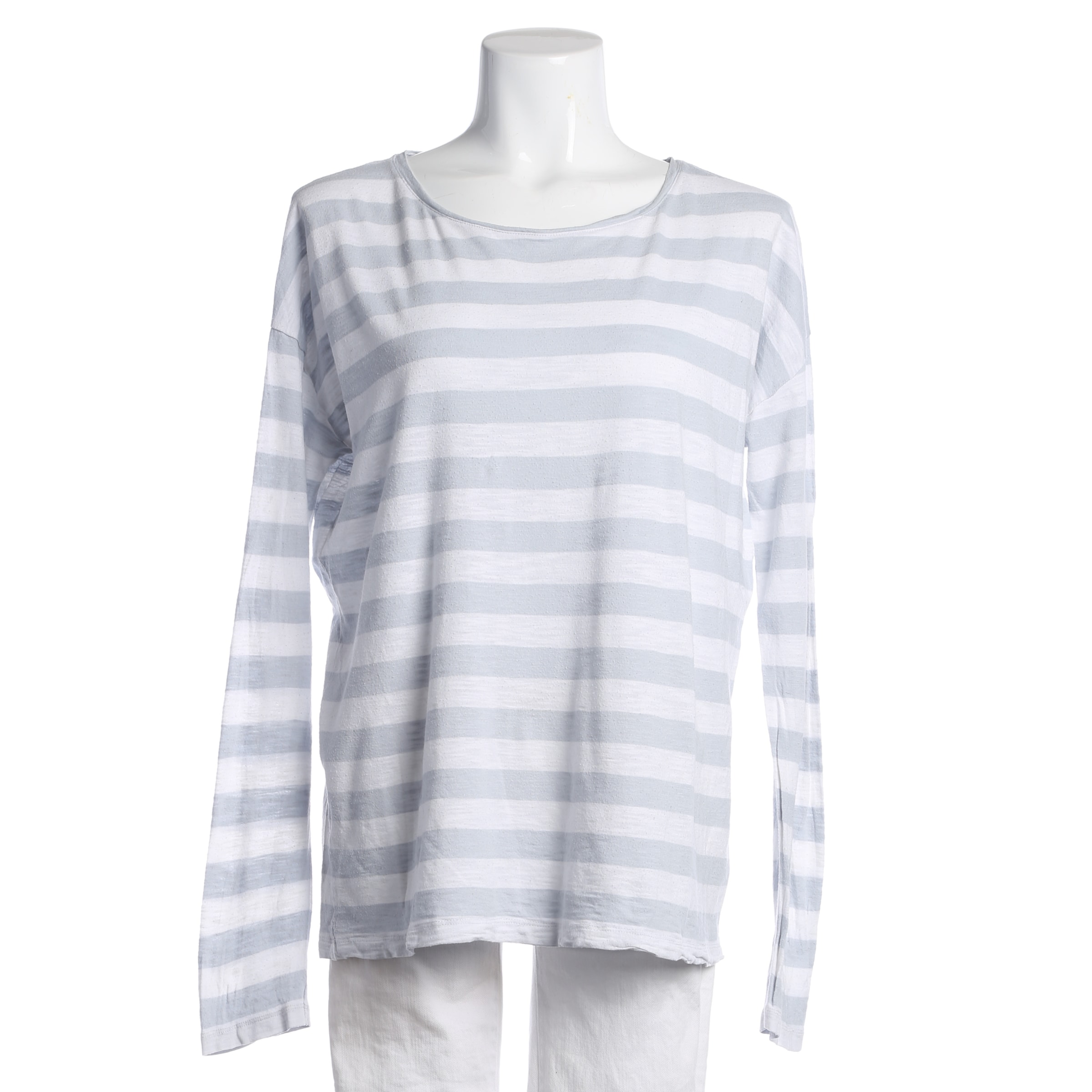 Juvia Shirt langarm L in Blau: Vorderseite