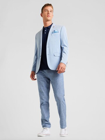 Slim fit Giacca da completo di A Fish named Fred in blu