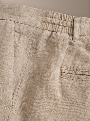 Loosefit Pantalon à pince Next en marron