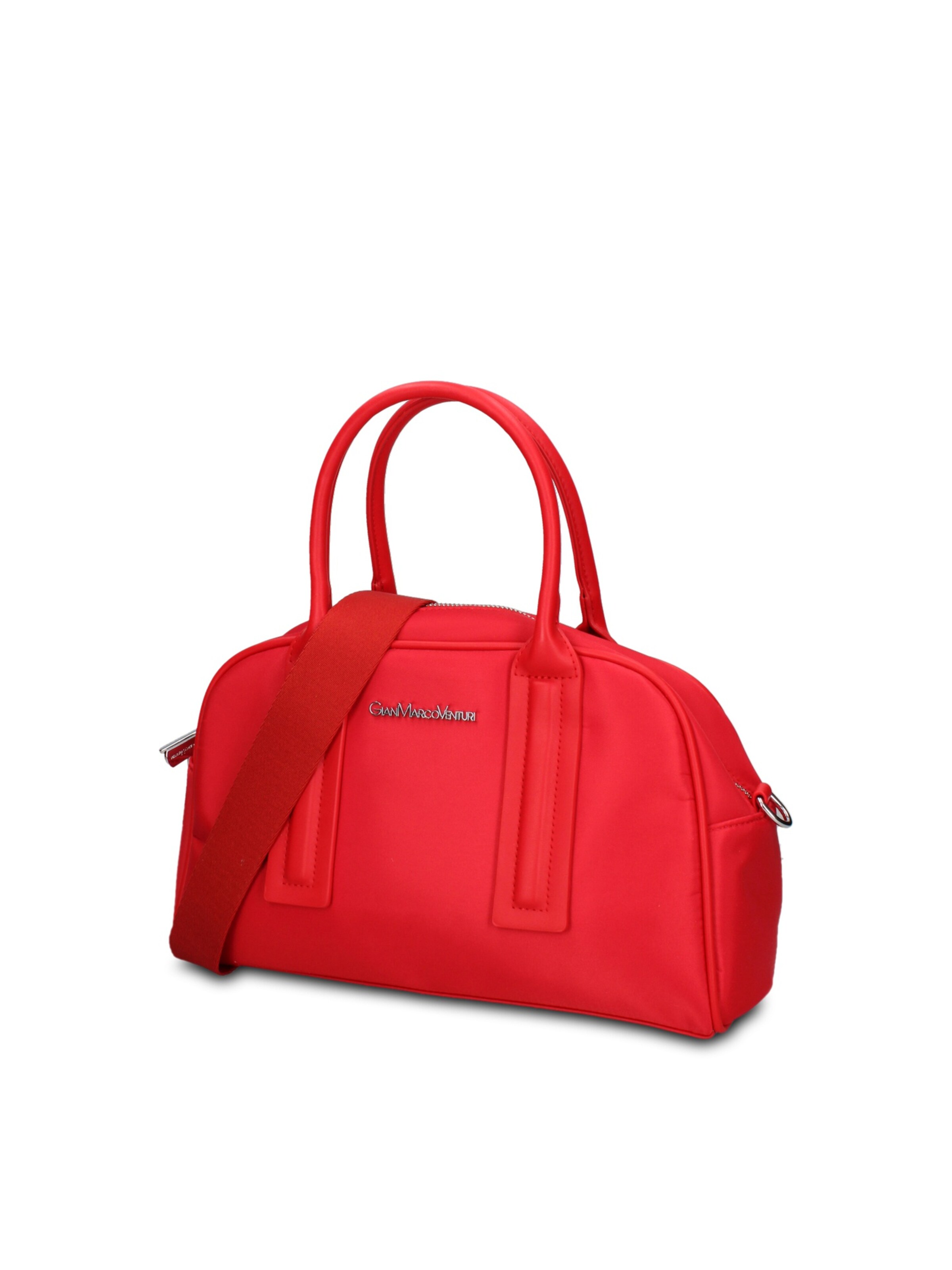 Borsa a mano 'Borsa a Mano Donna Celeste Nova Vegan Leather' di GianMarco Venturi in rosso: frontale