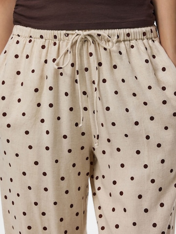 Wide Leg Pantalon 'PCPia' PIECES en gris