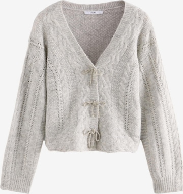 Next - Casaco de malha em cinzento: frente