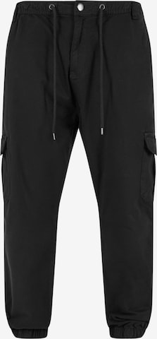 DEF Zwężany krój Bojówki 'Kindou' w kolorze czarny: przód