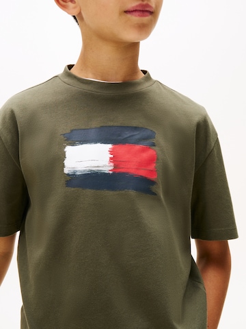 Maglietta di TOMMY HILFIGER in verde