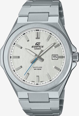 CASIO Analog Watch 'EDIFICE' in Silver: front