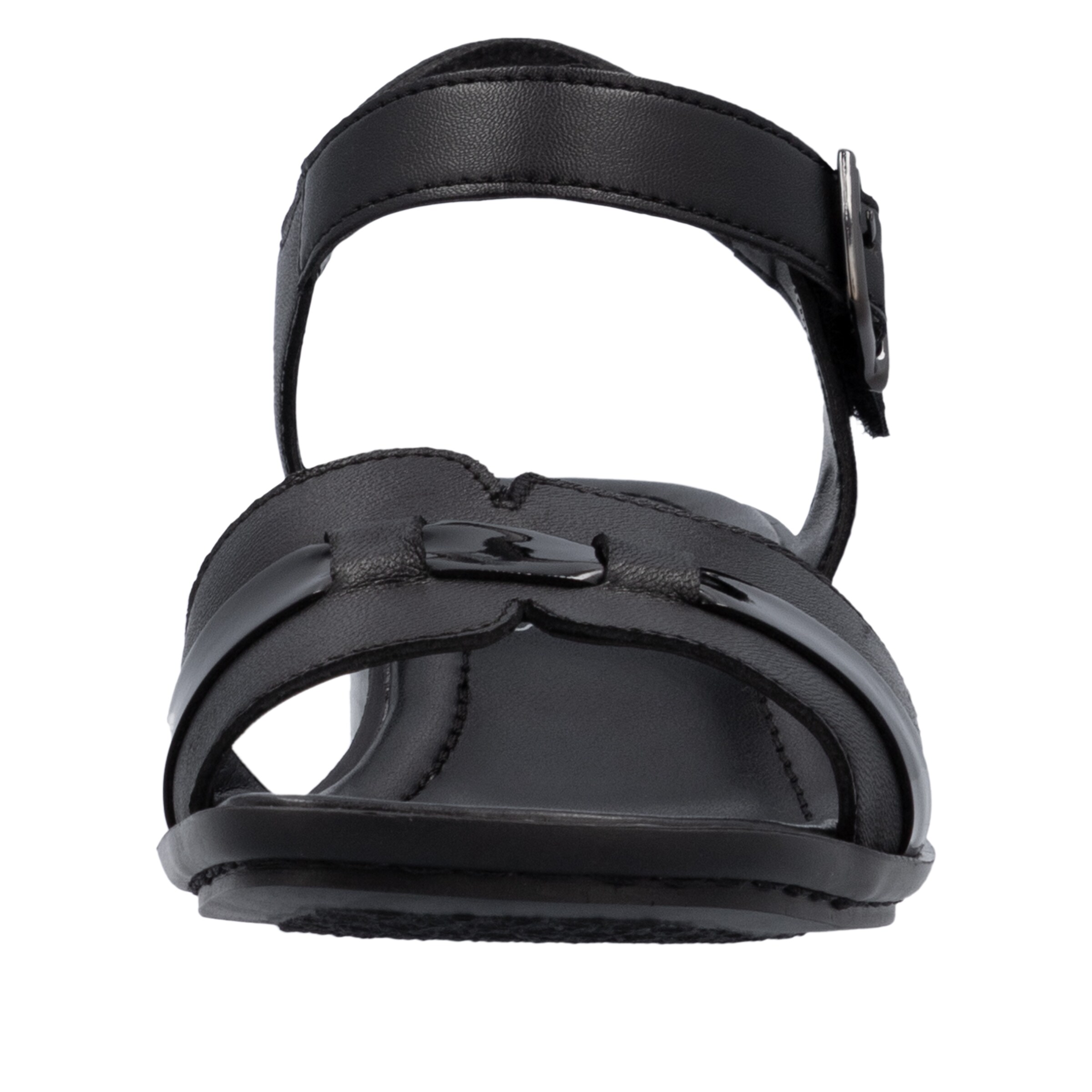 Rieker Strap Sandals '62685' in Black