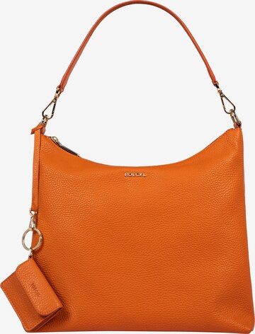 Roeckl Handbag ' Diana ' in Orange: front