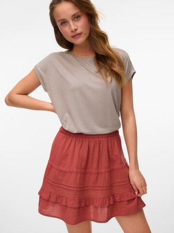 VERO MODA Skirt 'VMPretty' in Brown