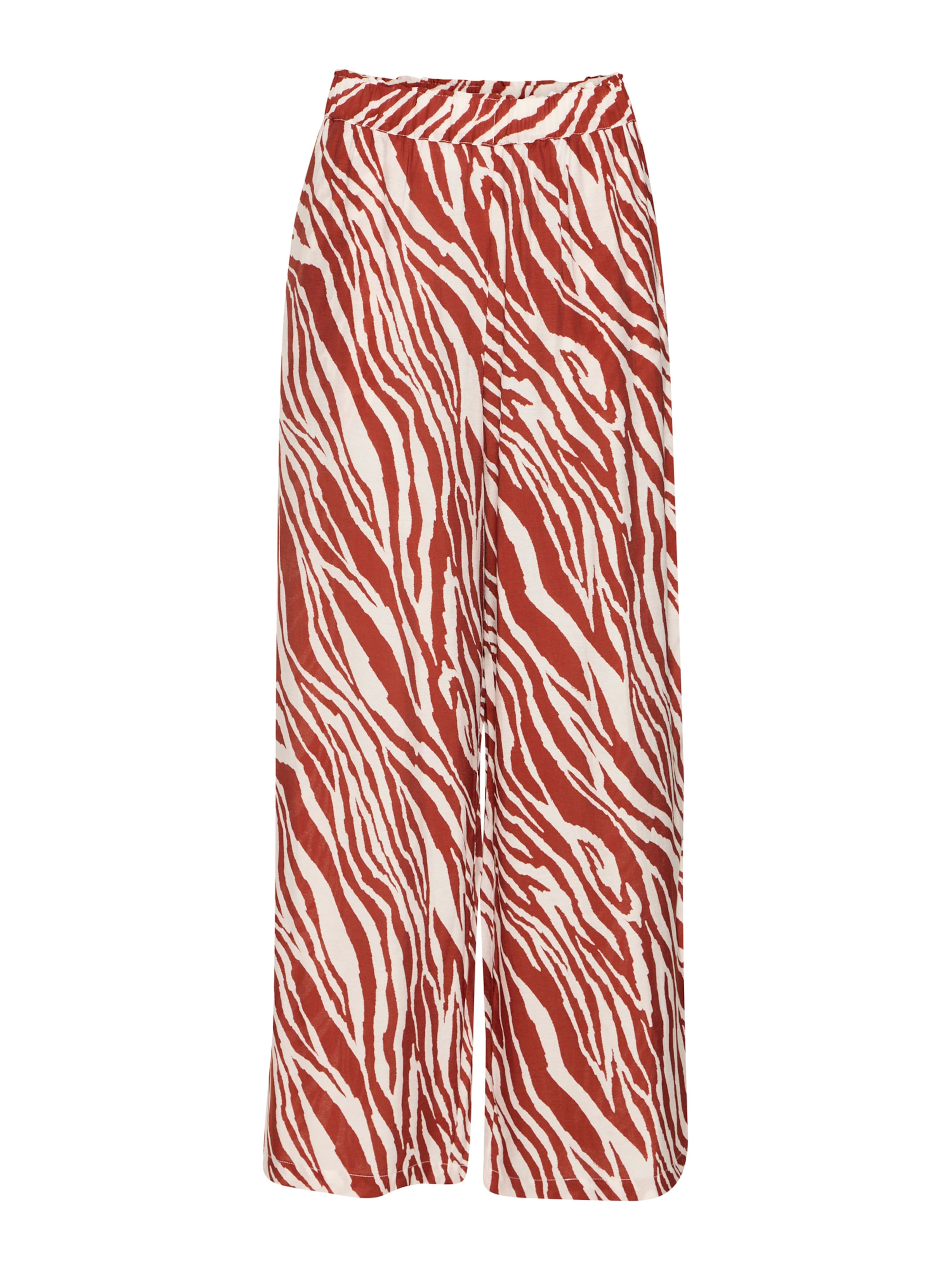 ICHI Широкий Штаны 'IHYARDEEN' в Красный: спереди