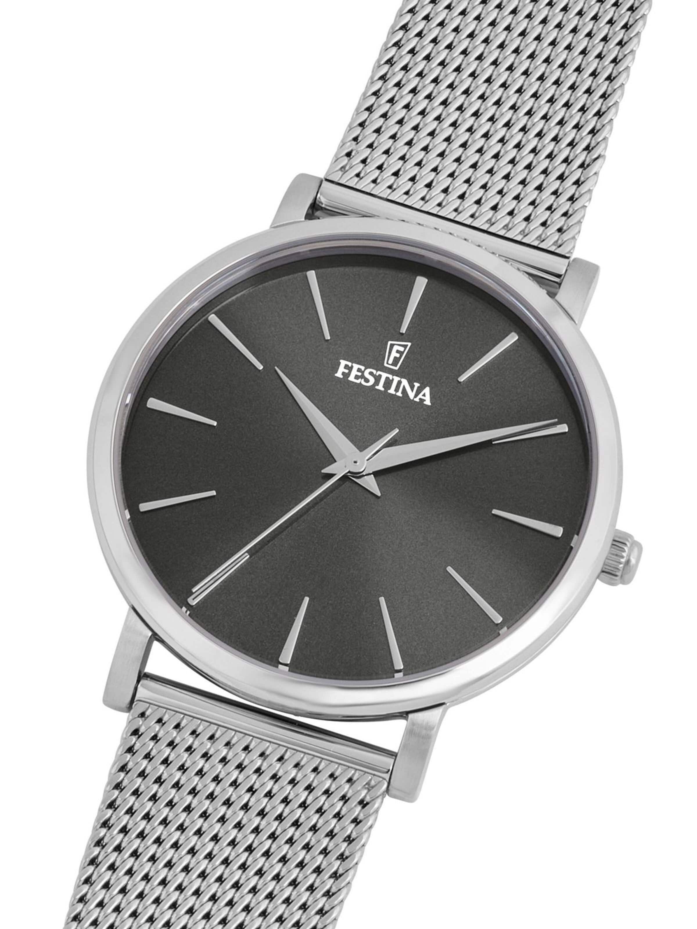 FESTINA Analoog horloge 'Watch Boyfriend Collection' in Zwart