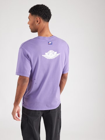 Jordan Tričko 'AIR' - Fialová: zadná strana