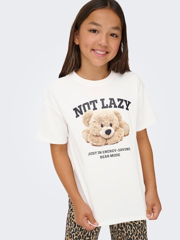 ONLY GIRLS Shirt 'KOGBillie' in Wit
