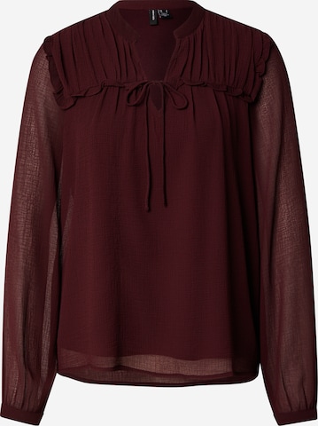 VERO MODA Блузка 'VMLINEA' в Красный: спереди