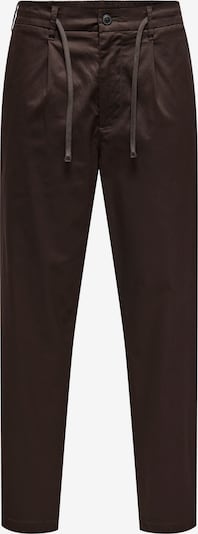 Only & Sons Chinosy 'ONSCOIL' w kolorze ciemnobrązowym, Podgląd produktu