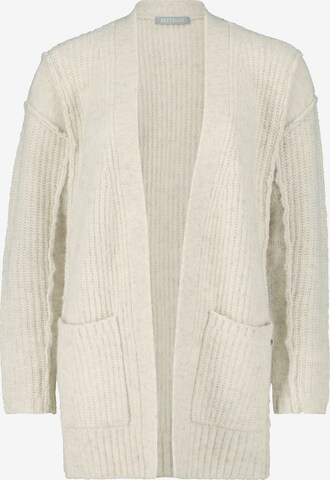 Betty & Co Knit Cardigan in Beige: front