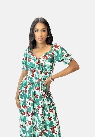 Elara Sommerkleid in Grün