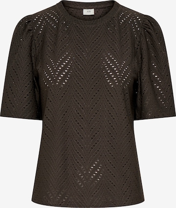 JDY T-shirt 'JDYCARLA CATHINKA' i brun: framsida