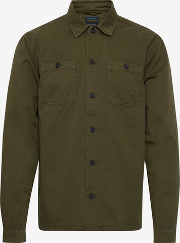 BLEND Comfort fit Overhemd 'AVINO' in Groen: voorkant