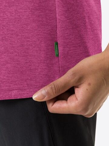 VAUDE Performance shirt 'Essential' in Pink